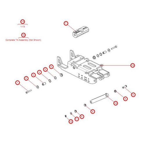 M1 Seat Tilt, Upper